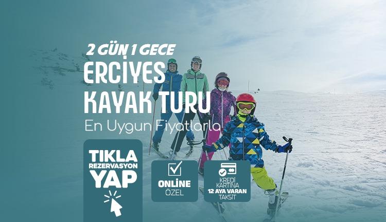 Konya Çıkışlı Konaklamalı Erciyes Kayak Turları
